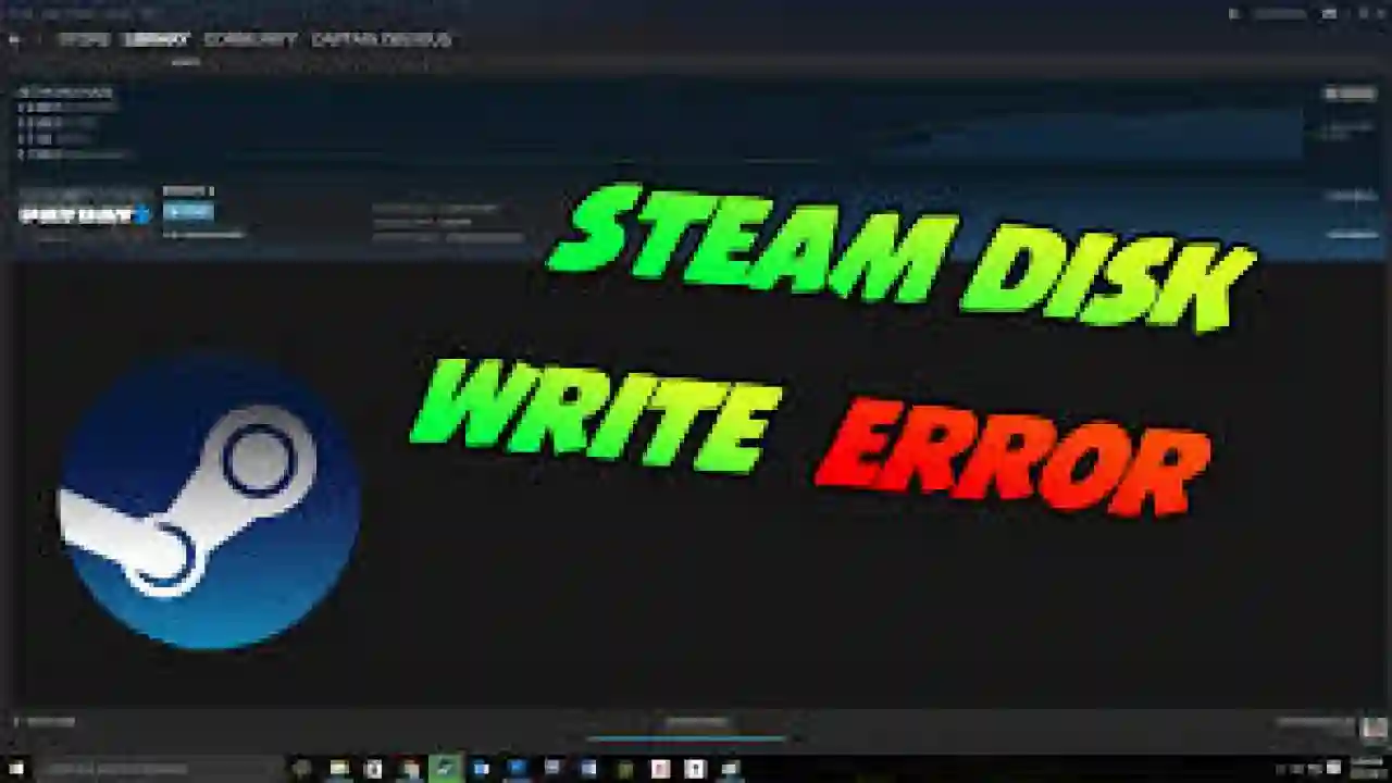 Solved - Steam Disk Write Error